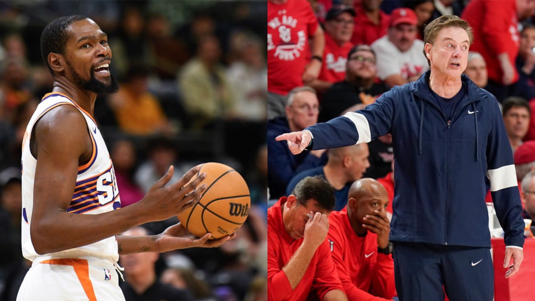 Rick Pitino Kevin Durant St. John's Basketball