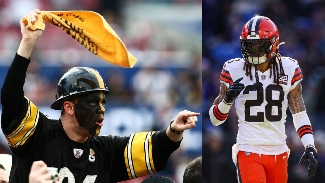 Cleveland Browns Pittsburgh Steelers Terrible Towel Disrespect