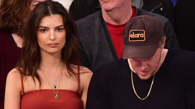 Emily Ratajkowski at Madison Square Garden