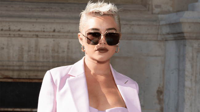 Florence Pugh Paris Fashion Week