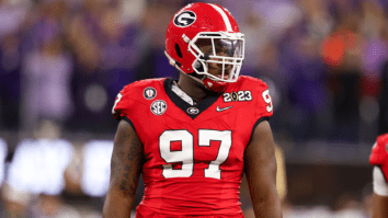 Georgia Player Disrespectfully Mocks FSU By Livestreaming On Sideline During 60-Point Blowout At Orange Bowl