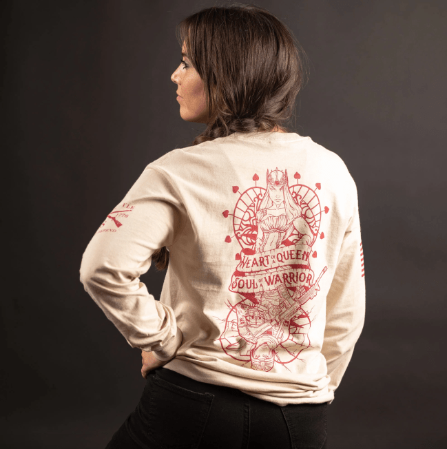 Grunt Style Women's Heart and Soul of a Warrior Long Sleeve