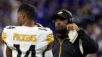 Mike Tomlin Tells Steelers WR George Pickens To ‘Keep Your D— Mouth Shut’ Amid Struggles