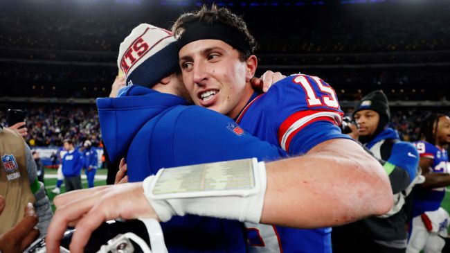 Tommy DeVito celebrating a win