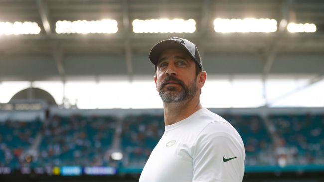 aaron rodgers at hard rock stadium