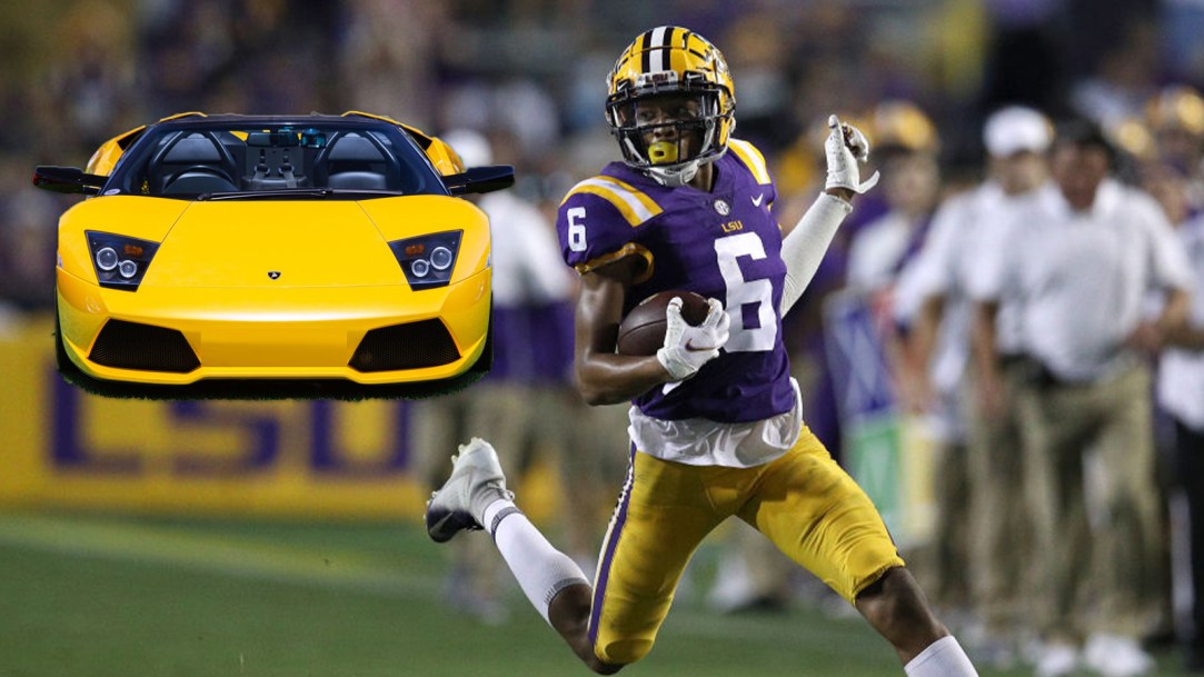 Deion Smith Ole Miss Lamborghini