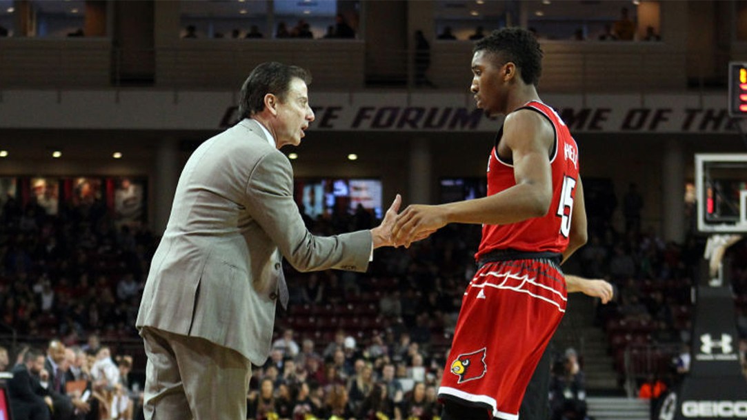 Rick Pitino Donovan Mitchell Drunk