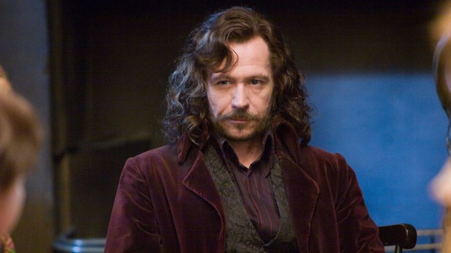 gary oldman as sirius black in harry potter