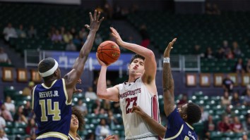 Georgia Tech Hooper Commits Worst Foul Of The Year By Decking Shooter During Awful Close Out