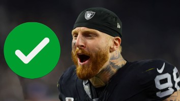 Maxx Crosby Makes Very Conscious Effort Not To Say Slur During Chief Keef Locker Room Celebration