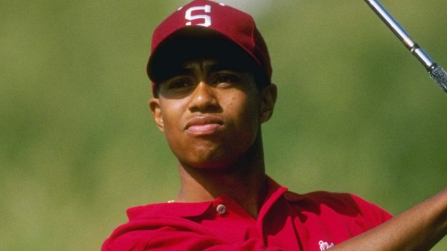 Tiger Woods at Stanford