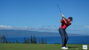 PGA Spectator Lands Opening Round Souvenir Catching Adam Schenk Shank In His Cocktail