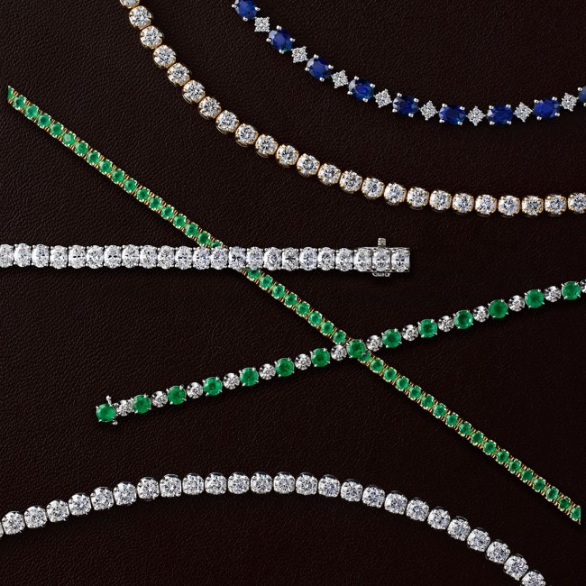 Blue Nile tennis bracelets