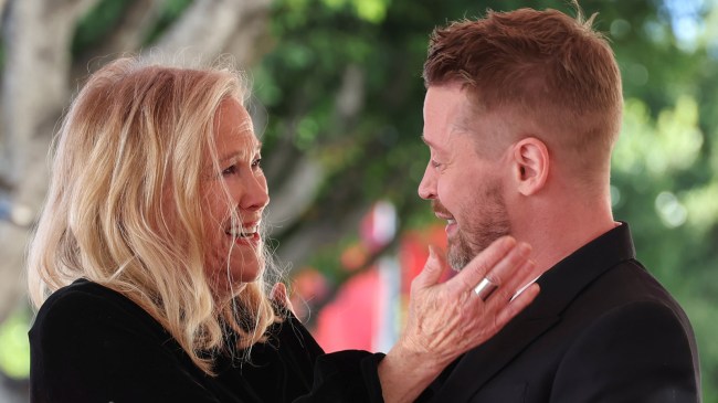 Catherine OHara and Macaulay Culkin Hollywood Walk of Fame