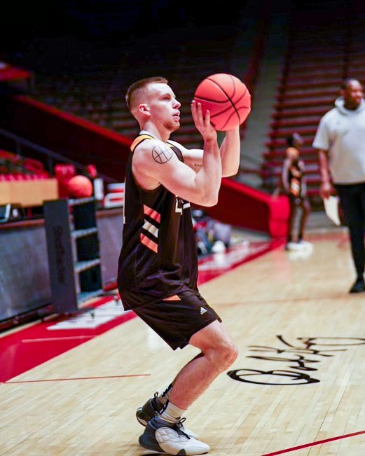 Court Roberson Wyoming Basketball Tattoo