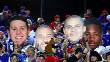 Bills Mafia Is Shoveling Out Highmark Stadium Shirtless, Proving They’re The Craziest Fans In The NFL