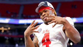 Ole Miss Superstar RB Quinshon Judkins Makes Shock Decision To Leave Program In Transfer Portal