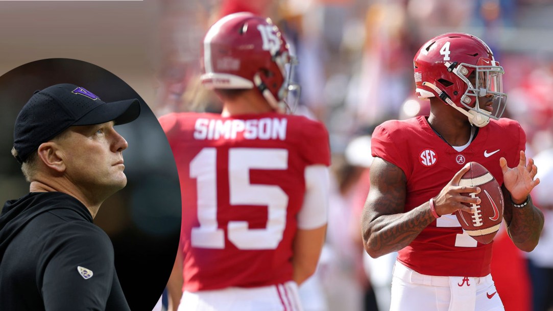 Ty Simpson Alabama Kalen DeBoer Quarterback