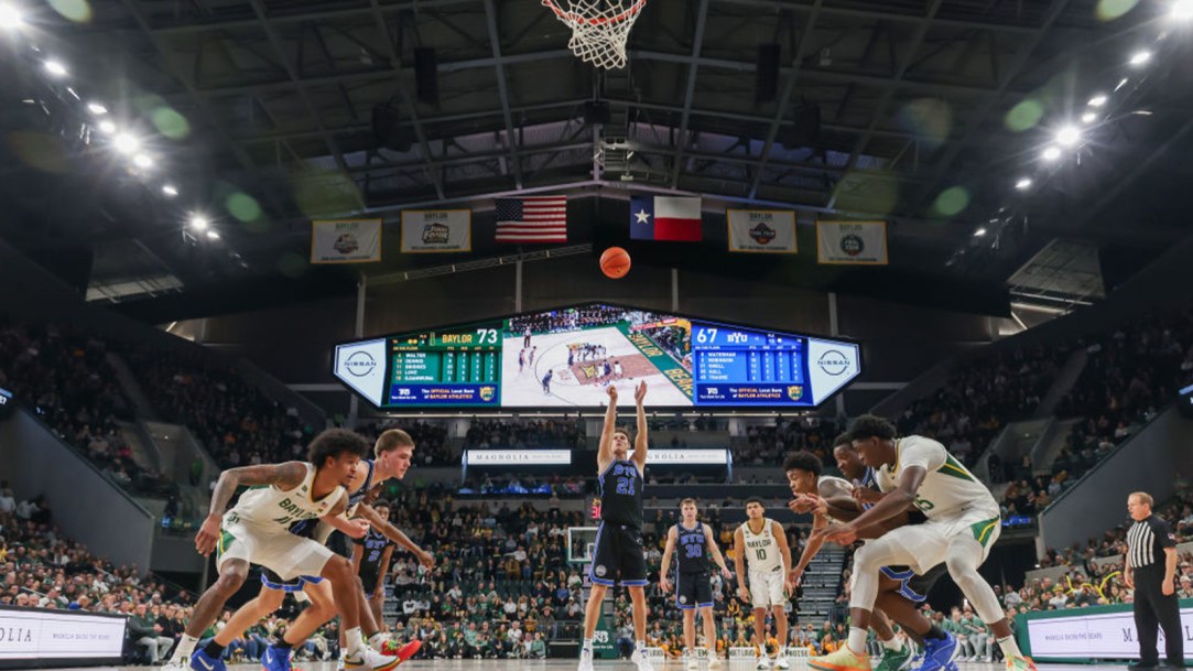 Baylor Basketball Camera Angle