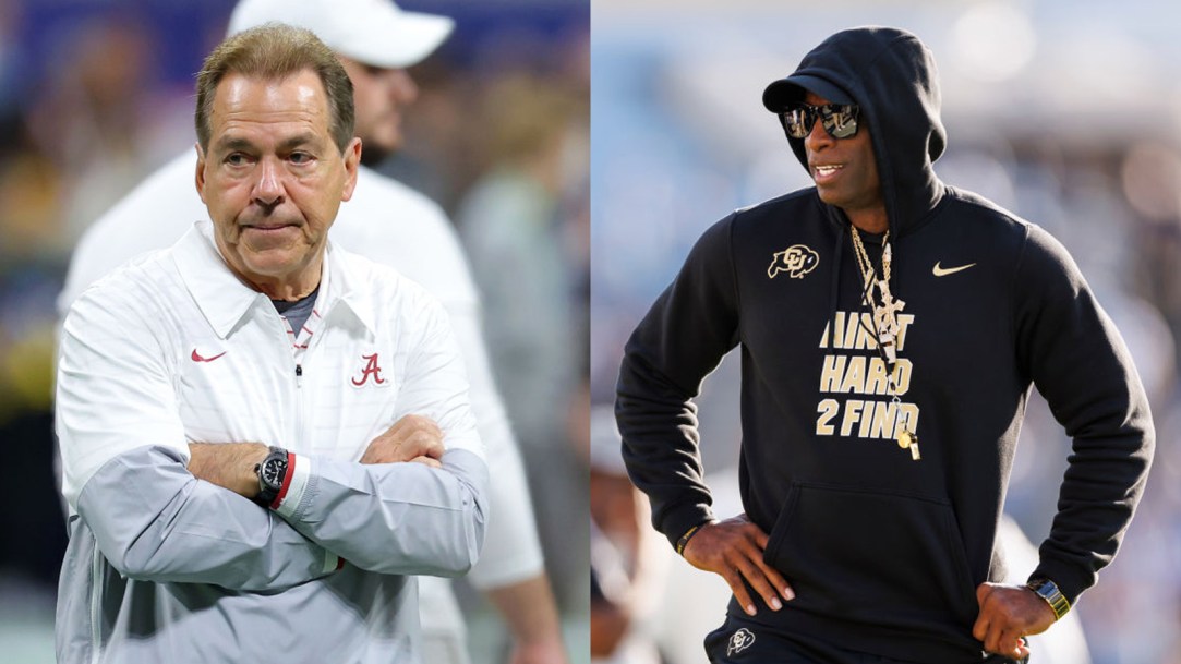 Nick Saban Retire Deion Sanders
