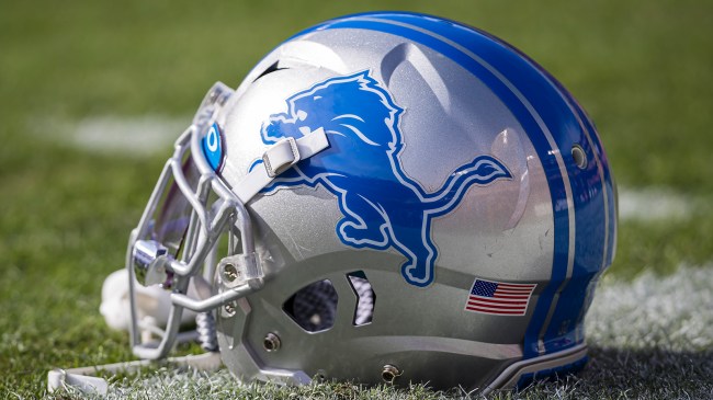 Detroit Lions helmet