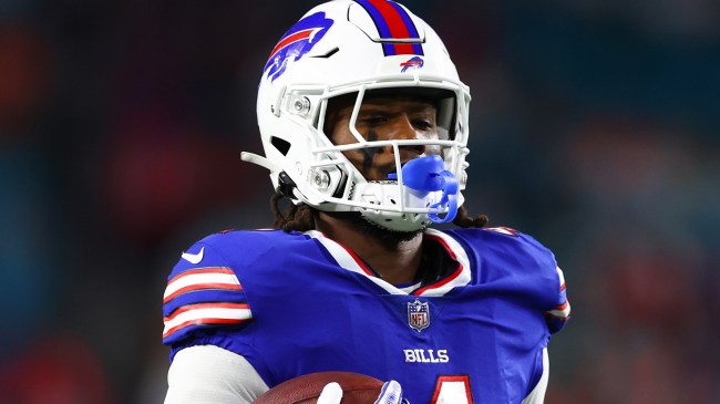 Bills running back James Cook