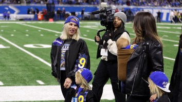 Kelly Stafford Accused Of Using Her Kids For Attention While Manufacturing Outrage Over Boos