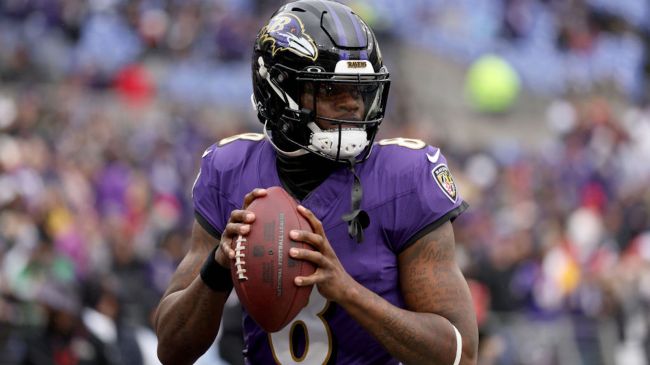 lamar jackson in the afc championship game