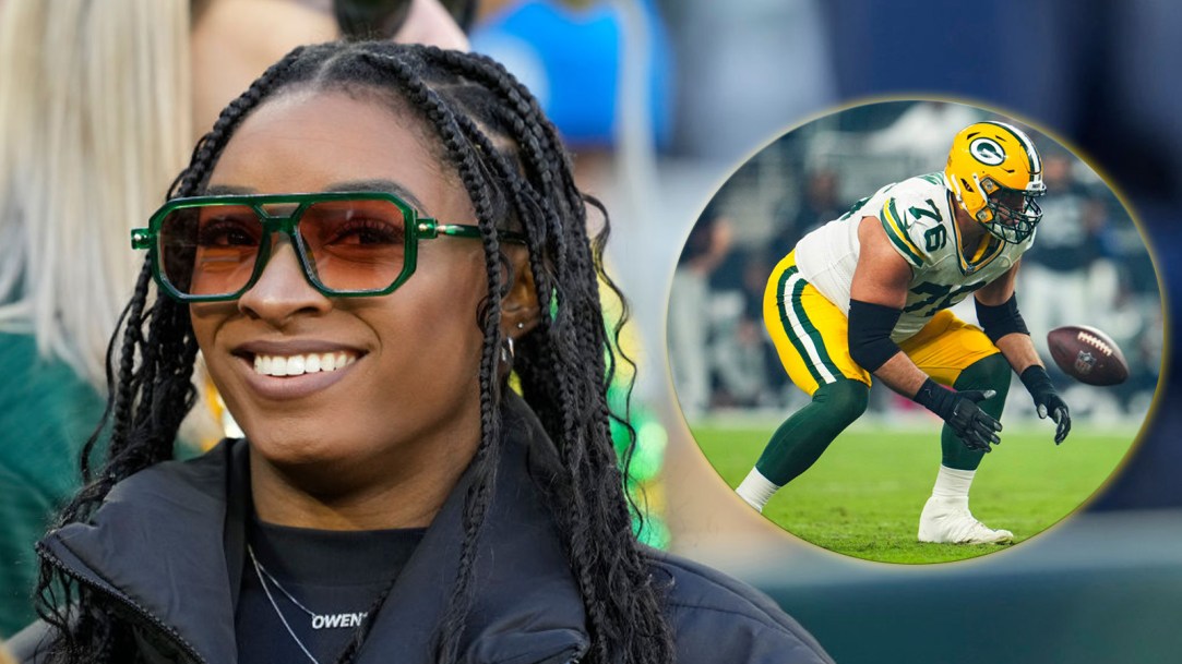 Simone Biles Green Bay Packers