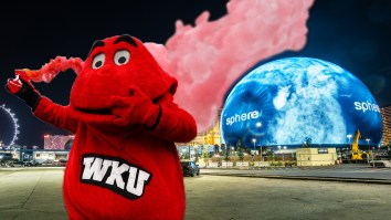 Funniest And Most Handsome Mascot In College Sports Lobbies For Total Takeover Of The Sphere