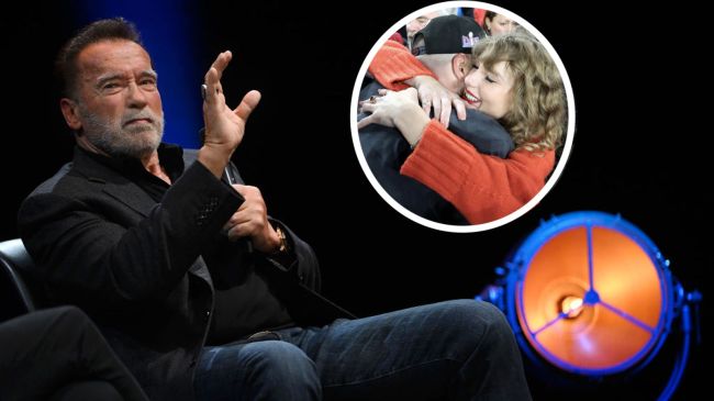 Arnold Schwarzenegger and taylor swift