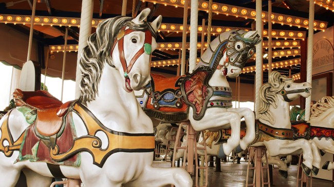 Carousel horses