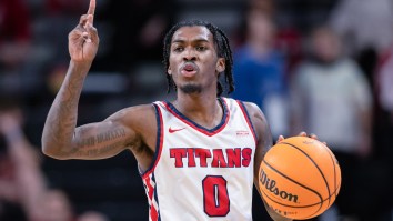 Single Fan Storms Court After NCAA D1 Team Snaps 0-26 Losing Streak To Start The Season