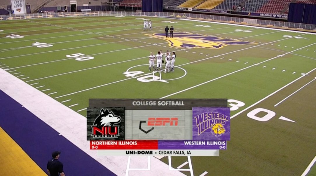 UNI Dome Softball