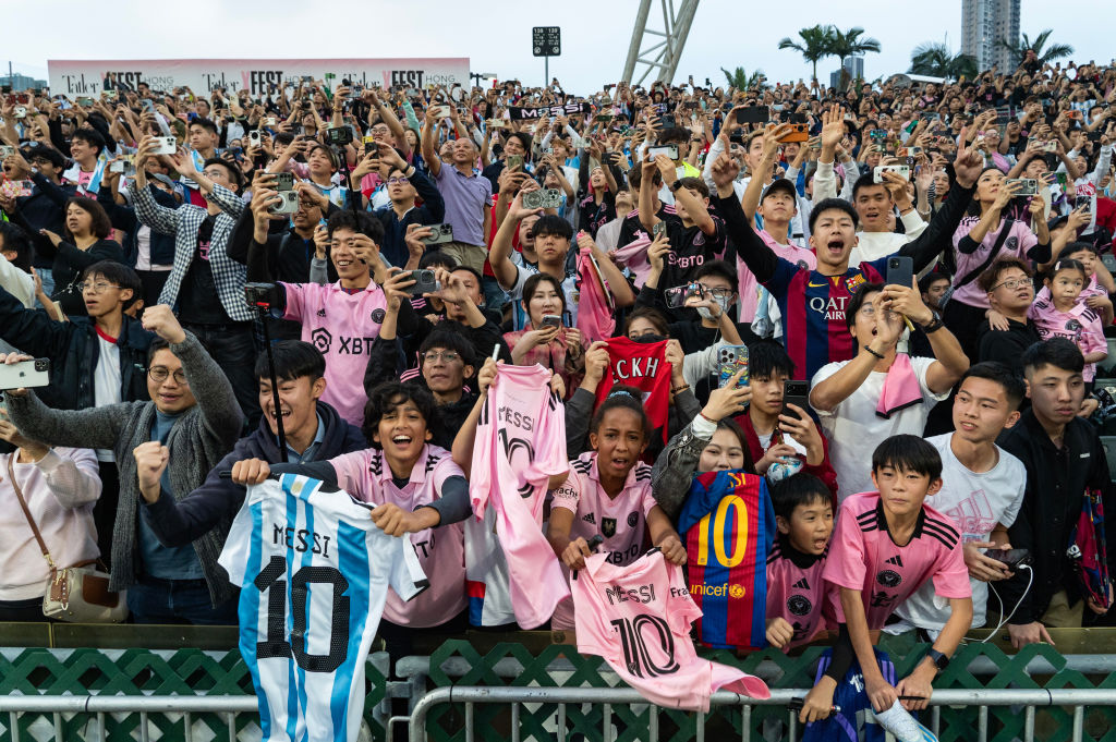 Lionel Messi Hong Kong