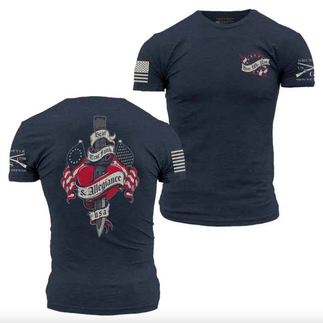 Grunt Style Bear True Faith & Allegiance T-Shirt