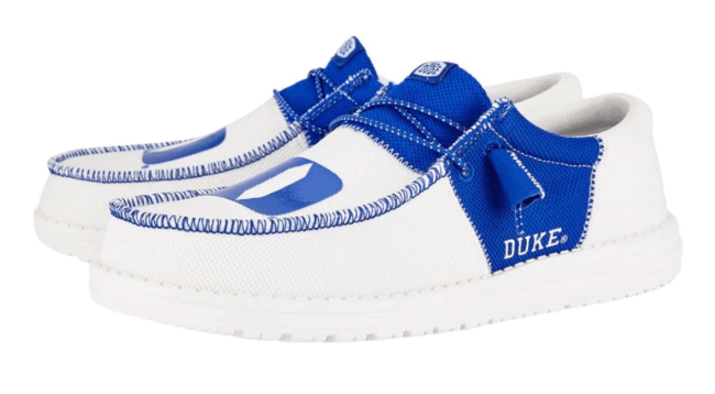 HEYDUDE Wally Tri Duke Slip-Ons for college basketball