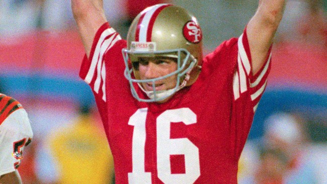 49ers QB Joe Montana