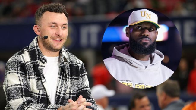 johnny manziel lebron james