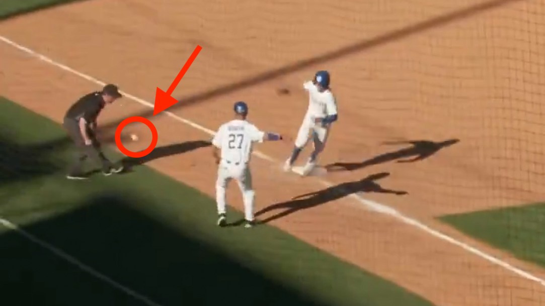 Kentucky Baseball Hit Umpire