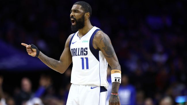 kyrie irving playing for the dallas mavericks