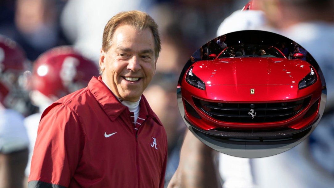 Nick Saban Ferrari