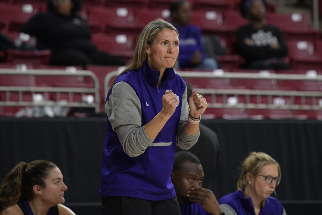 Maureen Magarity Holy Cross Women's Basketball Iowa Caitlin Clark