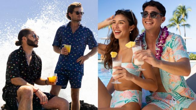 Shop Kenny Flowers Hawaiian shirts and swim trunks