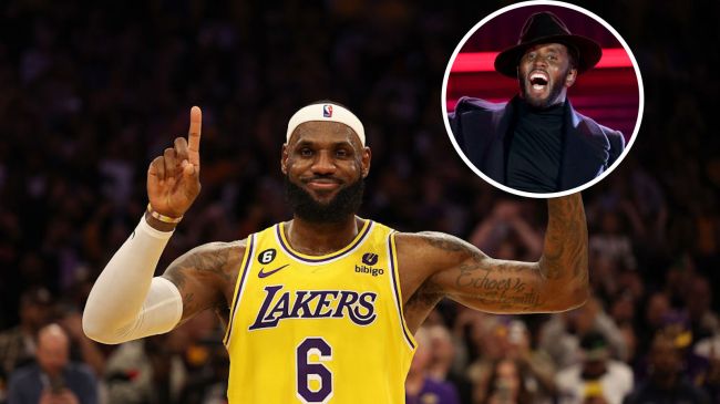 Lebron james diddy