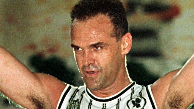Brazilian basketball player Oscar Schmidt