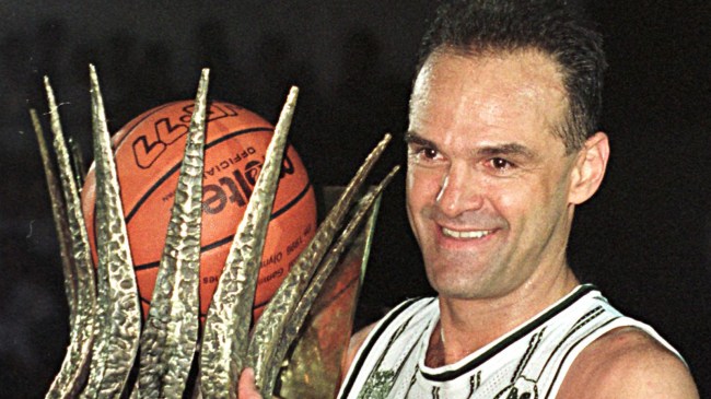 Brazilian basketball player Oscar Schmidt