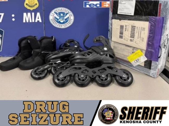 Rollerblade wheels infused with cocaine pic