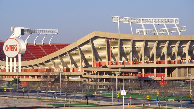 Arrowhead Stadium, the home of the Kansas City Chiefs