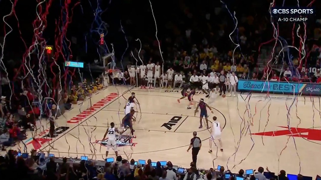 Confetti A-10 Basketball